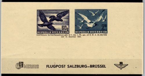 Österreich 965-966 postfrisch als Adresszettel #OM044