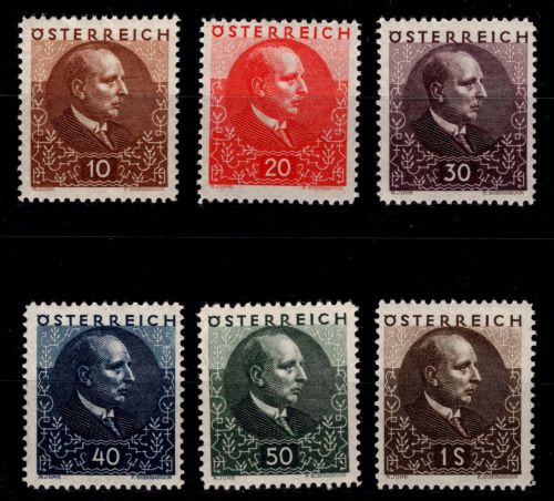Österreich 512-517 postfrisch Persönlichkeiten #OM074