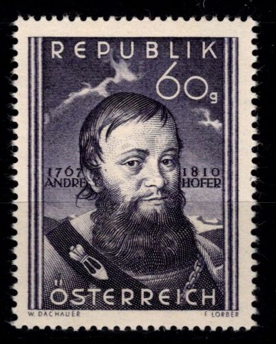 Österreich 949 postfrisch Andreas Hofer #OM144