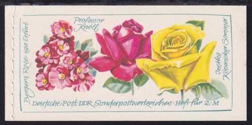 DDR MH 6 I 6 postfrisch Blumen #OM172