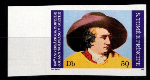Sao Tome e Principe 765 B postfrisch Goethe #OM201
