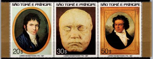 Sao Tome e Principe 460-462 postfrisch Beethoven #OM220