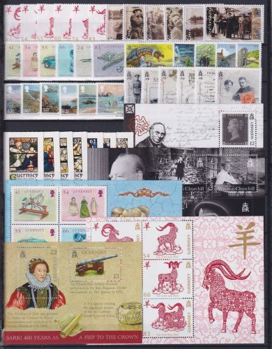 Guernsey Jahrgang 2015 postfrisch #OP837