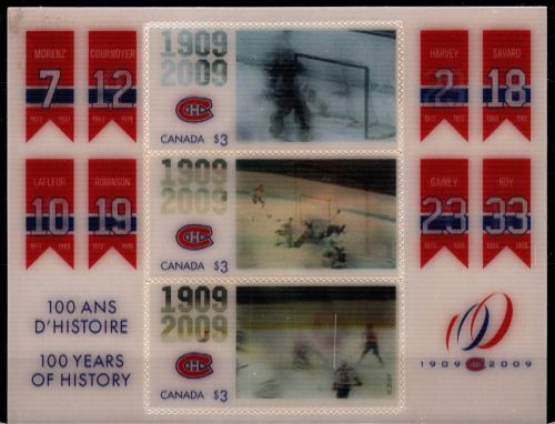 Kanada Block 116 postfrisch Eishockey #OM264