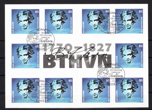 BRD Bund 3520 gestempelt als Markenheftchen 116 mit ESSt Bonn 2.2.2020 #OM456