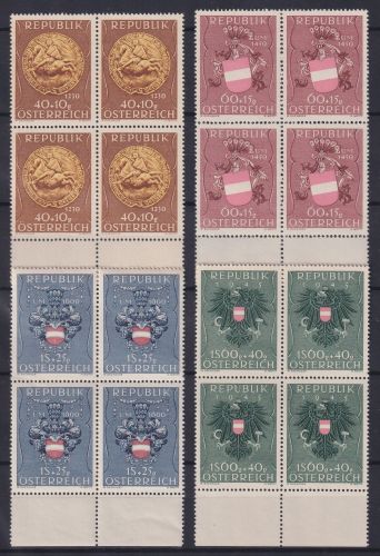 Österreich 937-940 postfrisch