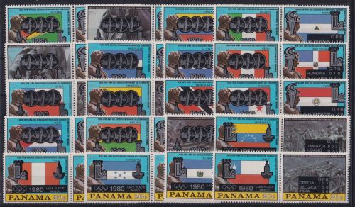 Panama 1398-1427 I postfrisch Olympische Spiele #OE106