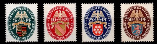 Deutsches Reich 398-401 postfrisch #OT190