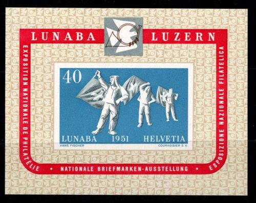 Schweiz Block 14 postfrisch