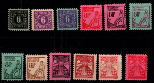 SBZ 8-19 postfrisch #OR876