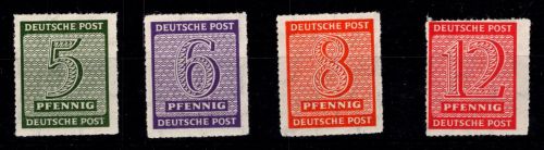 SBZ 116-119 D x postfrisch