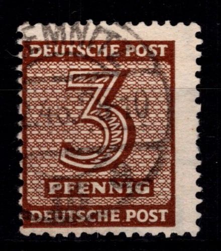 SBZ 126 Y d gestempelt