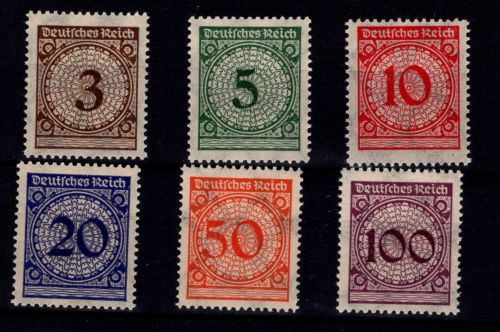 Deutsches Reich 338-343 postfrisch #OT814