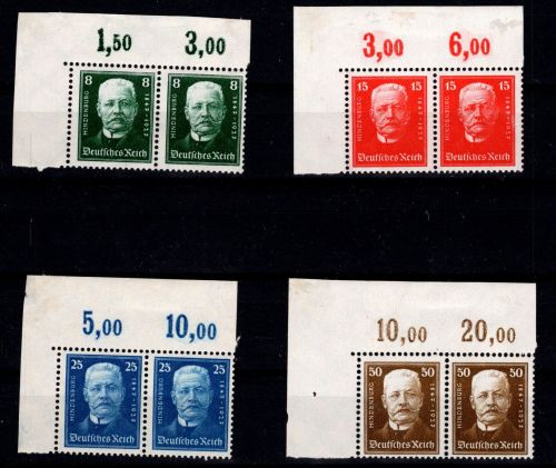Deutsches Reich 403-406 postfrisch