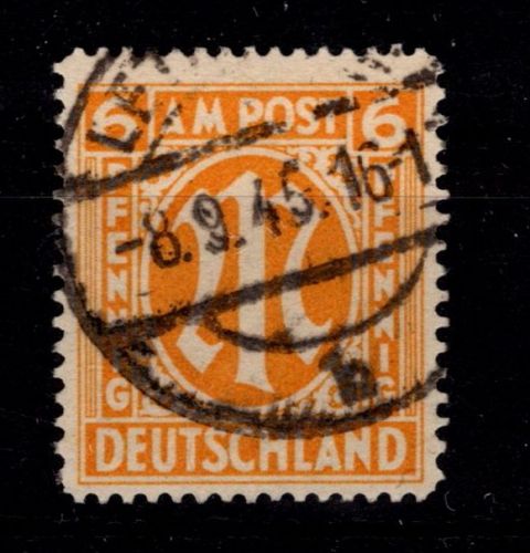 Bi-Zone 13 F y gestempelt