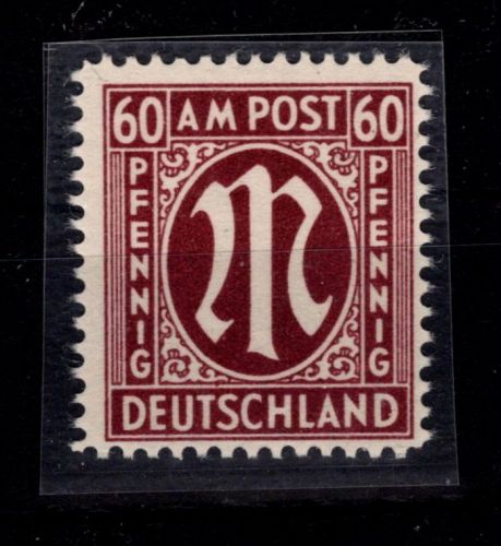 Bi-Zone 33 D az postfrisch geprüft Schlegel BPP #OT899