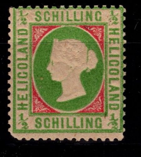 Helgoland 6 yh postfrisch geprüft Lemberger BPP #OT962