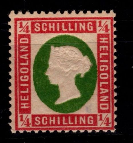 Helgoland 8 b postfrisch geprüft Schulz BPP #OT963