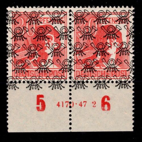 Bi-Zone 46 II HAN postfrisch H 4170.47 2 #DAA88