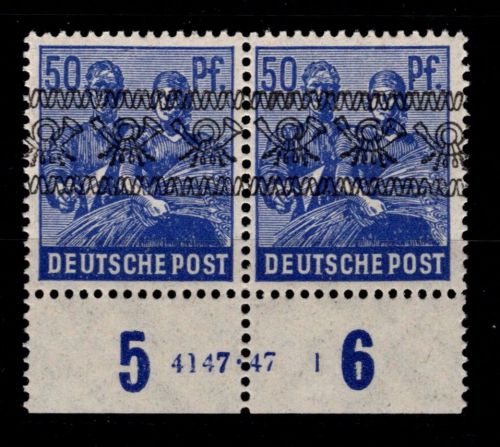 Bi-Zone 48 I HAN postfrisch H 4147.47 1 #DAB12