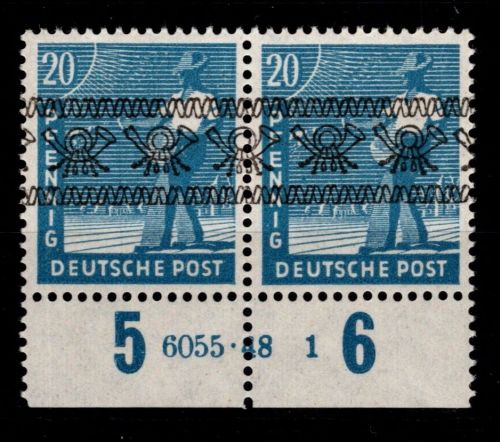 Bi-Zone 43 I HAN postfrisch H 6055.48 1 #DAB13