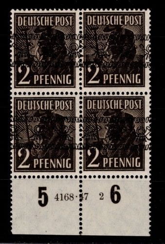 Bi-Zone 36 I HAN postfrisch H 4168.47 2 #DAB25