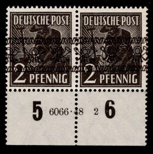 Bi-Zone 36 I HAN postfrisch H 6066.48 2 #DAB27