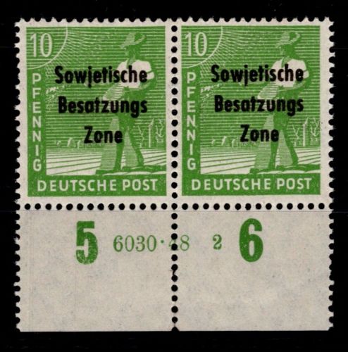 SBZ 184 HAN postfrisch