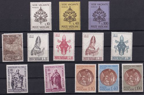 Vatikan Jahrgang 1963 postfrisch ohne 423-428 #OP911