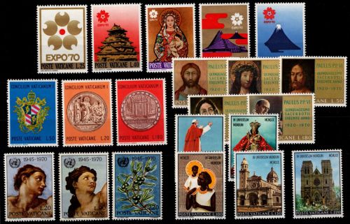 Vatikan Jahrgang 1970 postfrisch #OP916