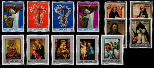 Vatikan Jahrgang 1971 postfrisch ohne 590-595 #OP918