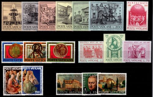 Vatikan Jahrgang 1975 postfrisch #OP923