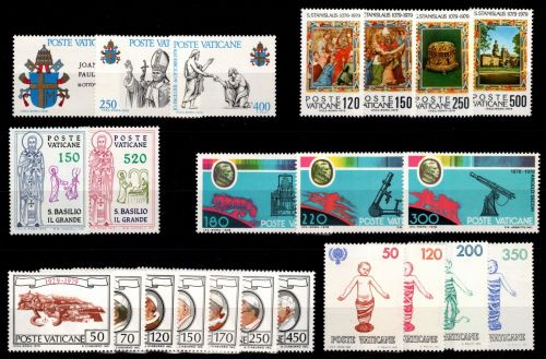 Vatikan Jahrgang 1979 postfrisch #OP927