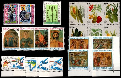 Vatikan Jahrgang 1992 postfrisch ohne 1051-1057 #OP933