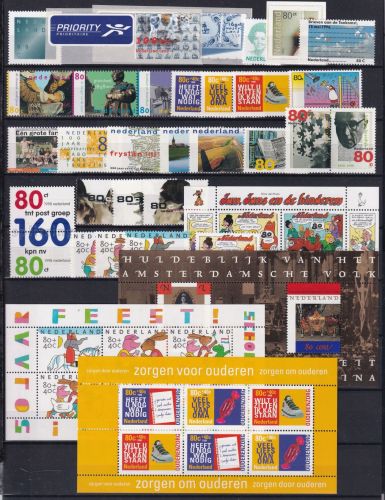 Niederlande Jahrgang 1998 postfrisch ohne 1644-1647, 1688-1672 #OP961