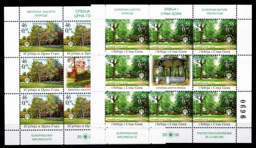 Jugoslawien 3341, 3342 postfrisch als Kleinbogen #OU024