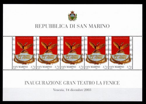 San Marino 2119 postfrisch als Kleinbogen #OU191