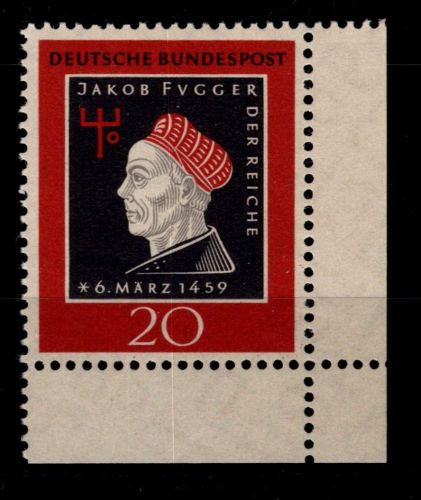 BRD Bund 307 FN postfrisch Formnummer 0 #OU422