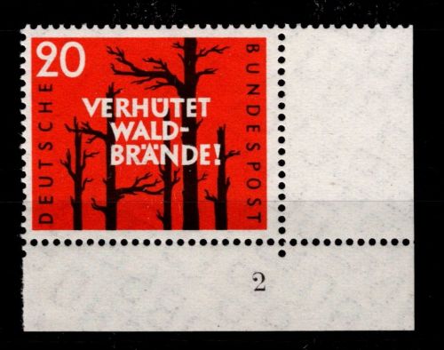 BRD Bund 283 FN postfrisch Formnummer 2 #OU460