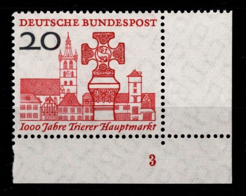BRD Bund 290 FN postfrisch Formnummer 3 #OU491