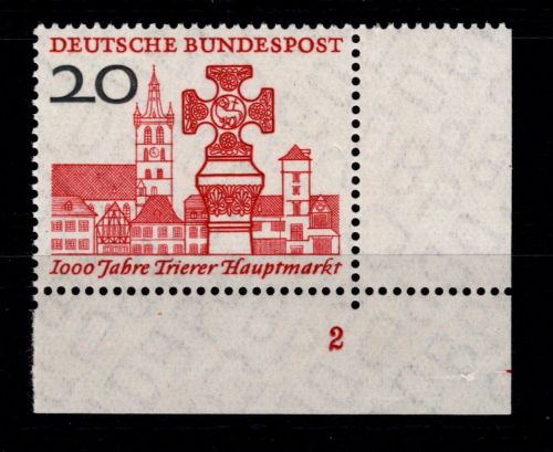 BRD Bund 290 FN postfrisch Formnummer 2 #OU492