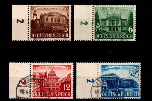Deutsches Reich 764-767 gestempelt einheitlich vom Unterrand #OU526