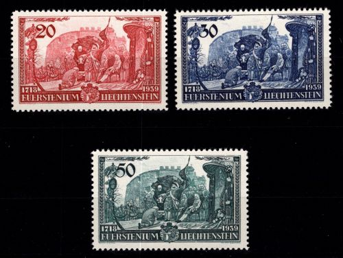 Liechtenstein 180-182 postfrisch #OU565