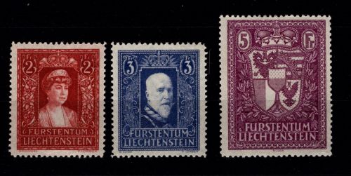Liechtenstein 140-142 postfrisch #OU584