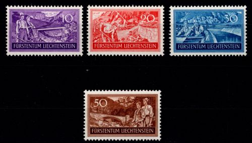 Liechtenstein 152-155 postfrisch