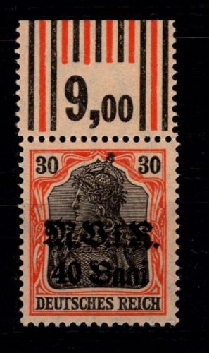 Deutsche Besetzung 1. WK Rumänien 7 a W OR postfrisch