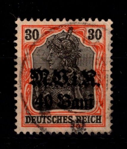 Deutsche Besetzung 1. WK Rumänien 7 a gestempelt #OU677