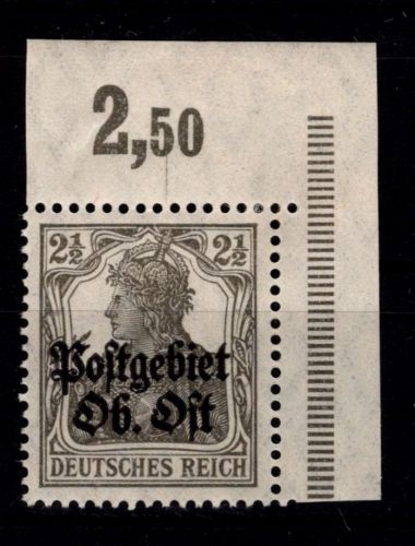 Postgebiet Ober Ost 1 P OR postfrisch #OU714