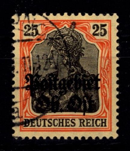 Postgebiet Ober Ost 9 gestempelt #OU740