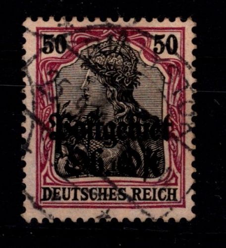 Postgebiet Ober Ost 11 a gestempelt geprüft Hey BPP #OU743